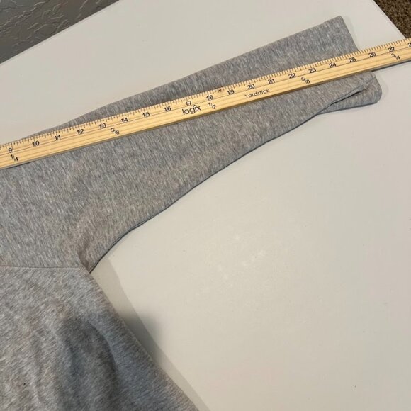 Eileen Fisher Gray Organic Cotton Open Front Cardigan Women's Size L - Picture 6 of 7